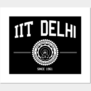 IIT Delhi Alumini Alma Mater Indian Desi Design Posters and Art